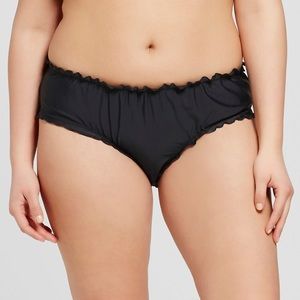 Xhilaration Plus size Ruffle Bikini Bottom 20W/22W